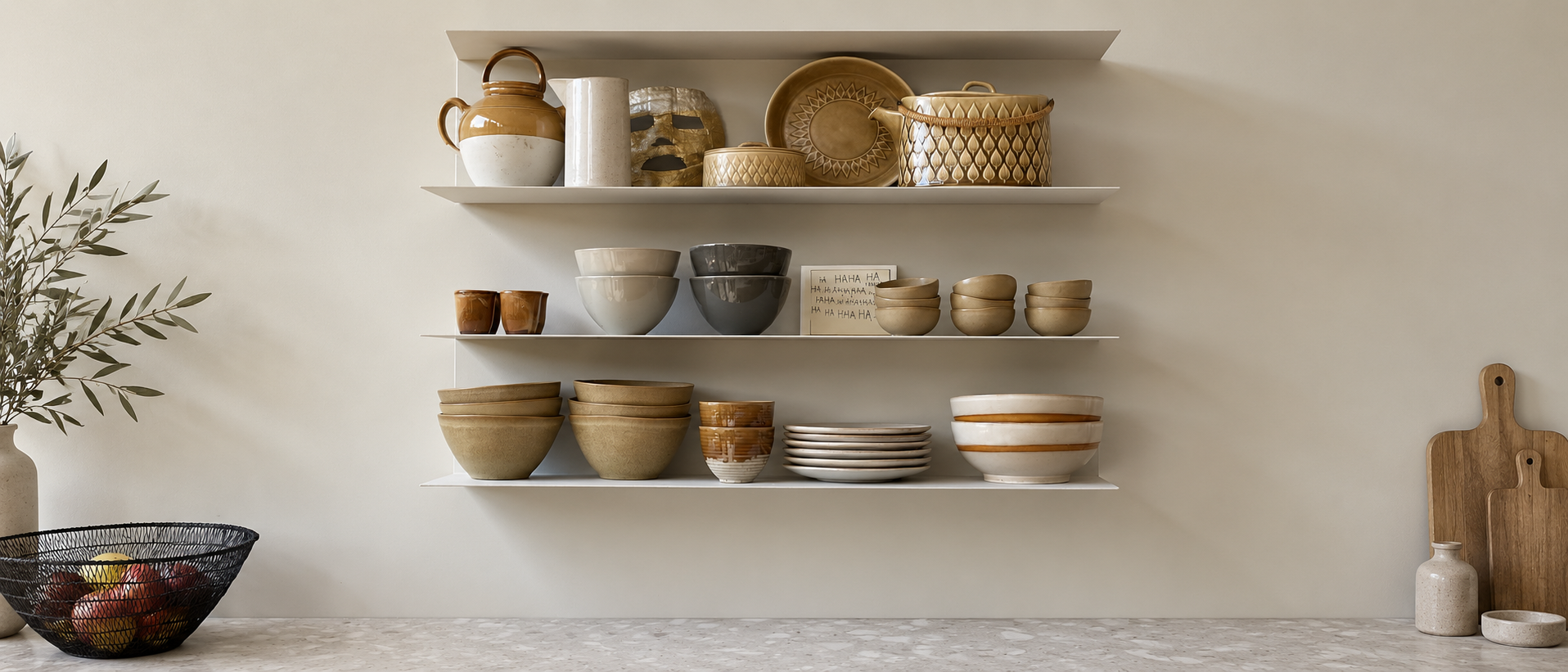Tableware styled for everyday dining