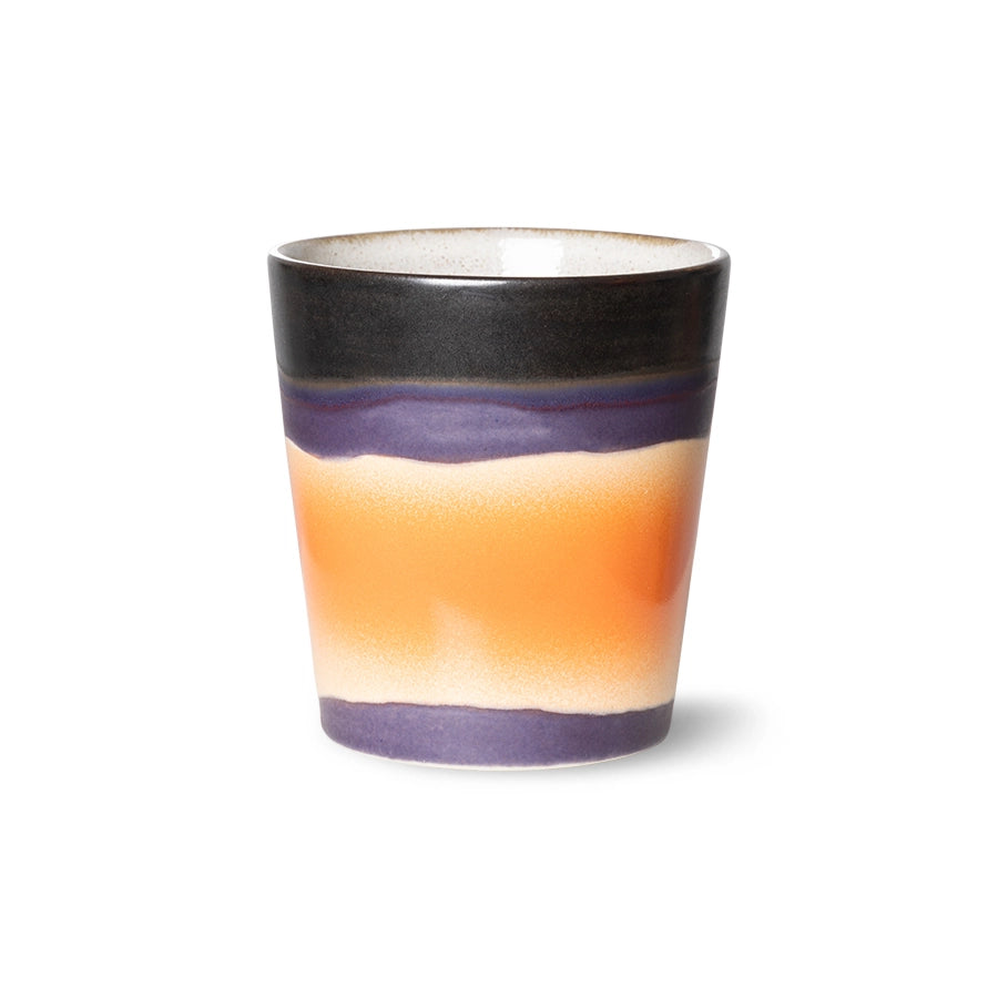 Small Swirl Glaze Coffee Cup