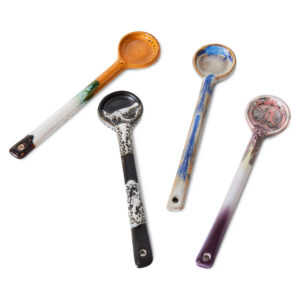 Medium Stoneware Teaspoons - Set of 4